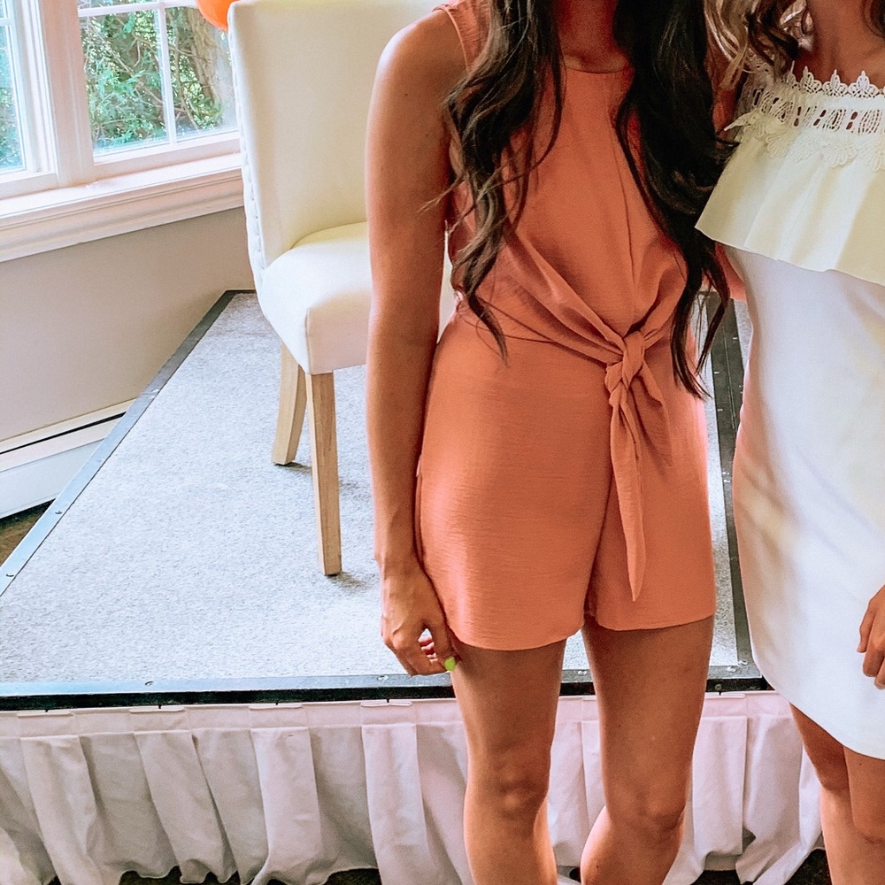 Everly Blush romper
